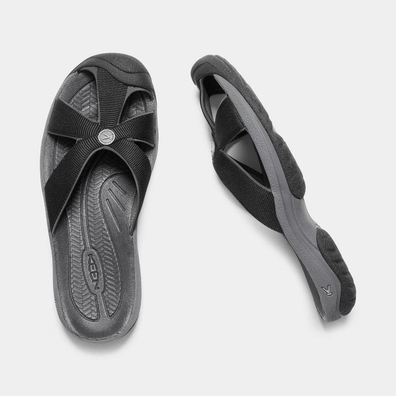 Sandalias Keen Bali Beach Closed-toe Para Mujer Negros - Sandalias Keen Mexico (641572-THU)